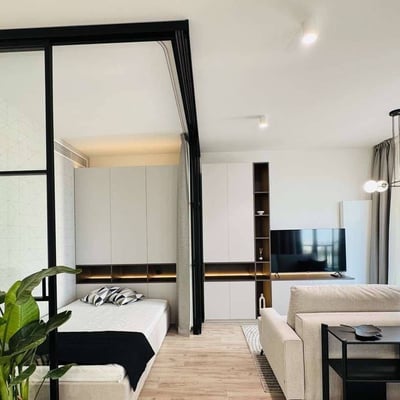 Аренда современной 2-комнатной квартиры, 36 м², комплекс Towarowa Towers, район Воля, Варшава, Польша